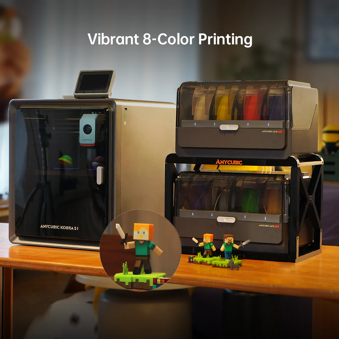 3D принтер Anycubic Kobra S1 Combo — купить триде принтер в